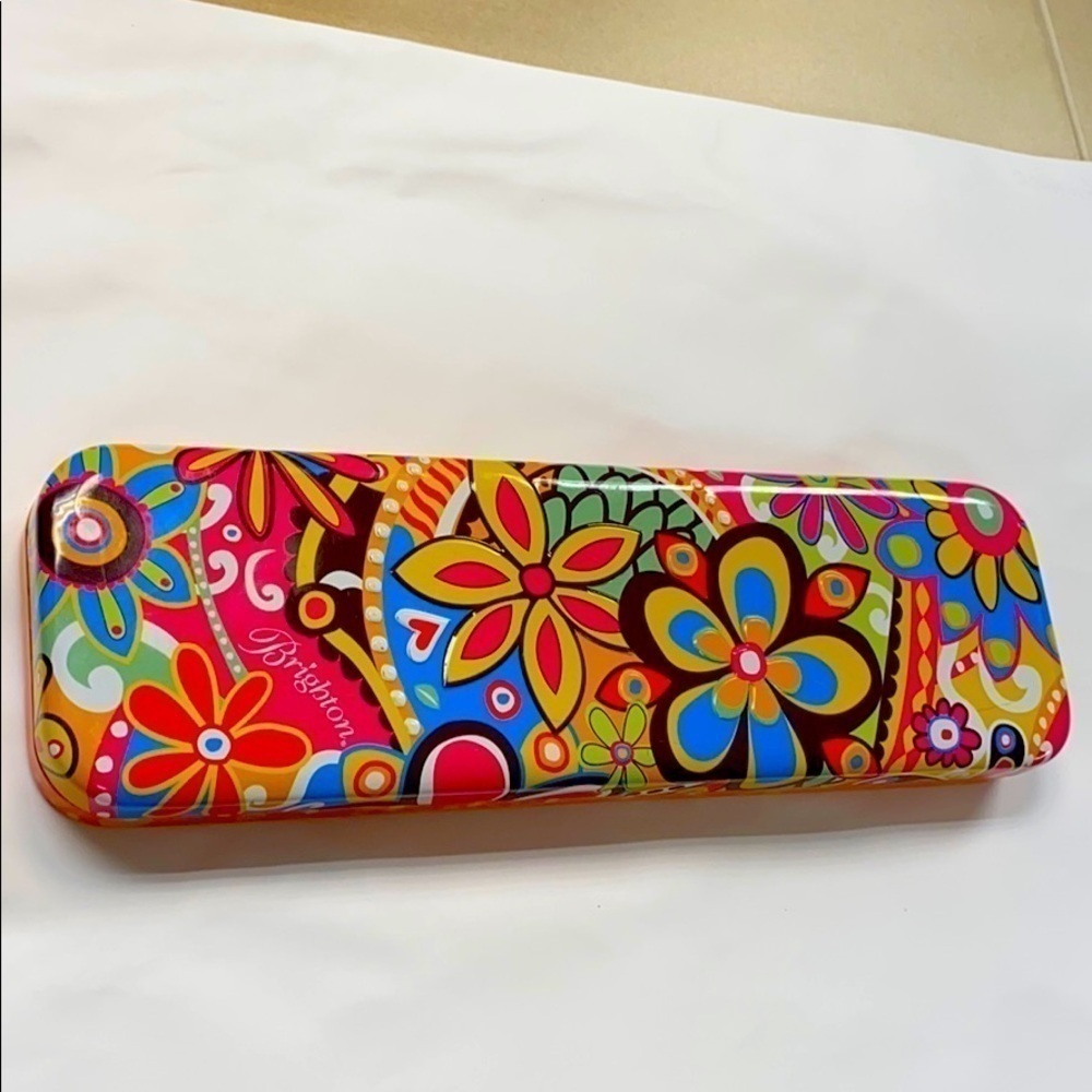 Brighton Aluminum Watch Pencil Jewelry Box Tin